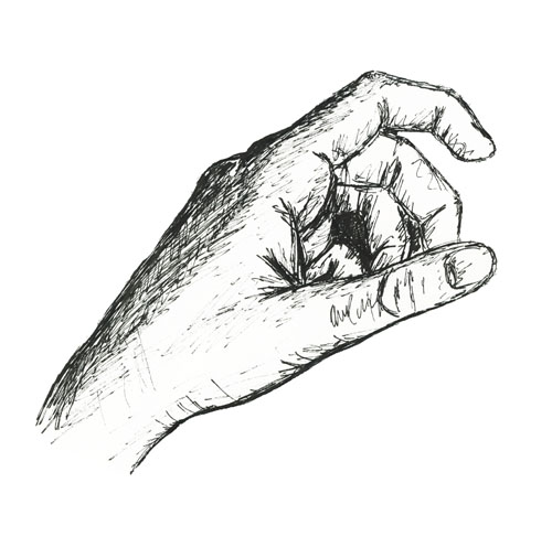 Une main
