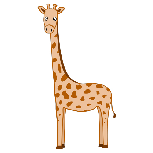 Une belle girafe